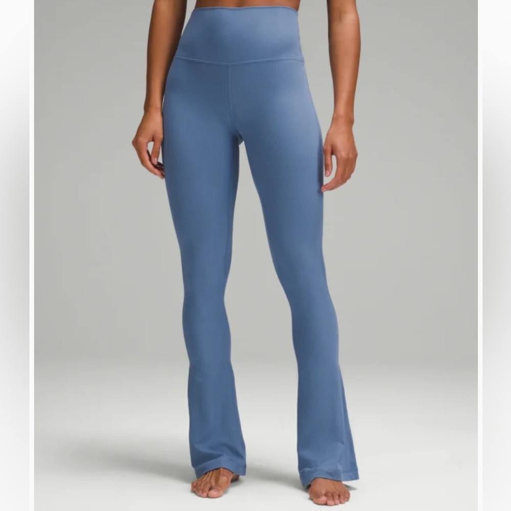 Lululemon Athletica Blue High-Rise Leggings